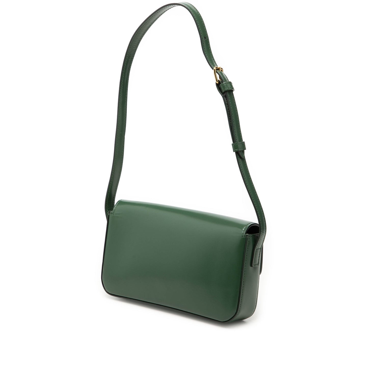 Celine Shiny Calfskin Claude Shoulder Bag