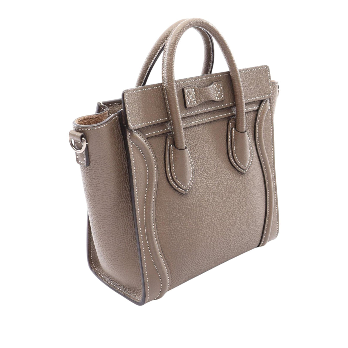 Celine Nano Leather Luggage Tote