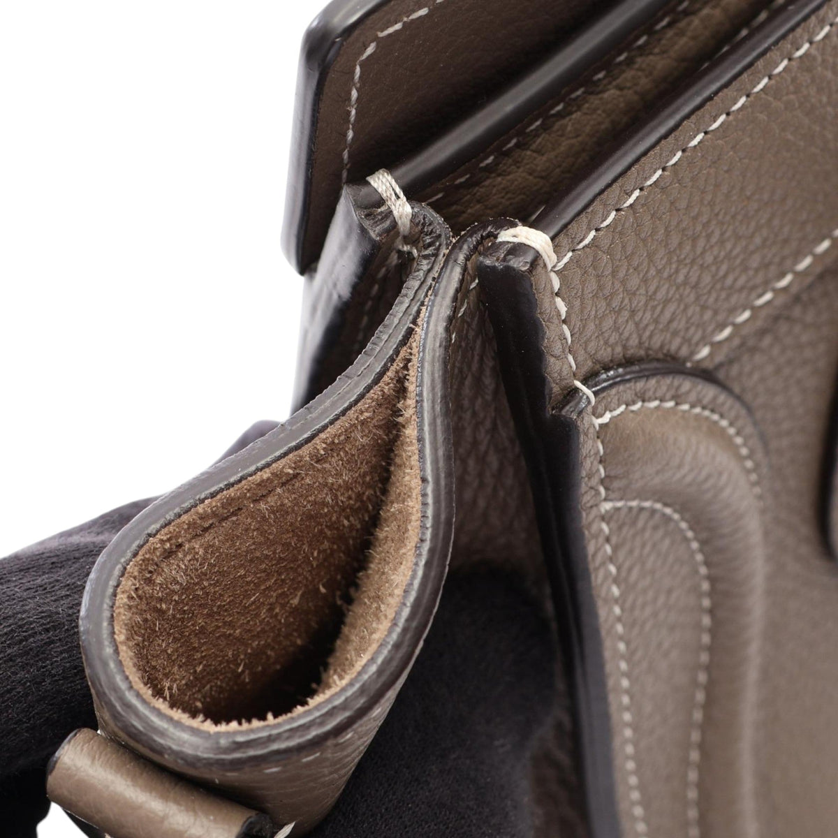 Celine Nano Leather Luggage Tote