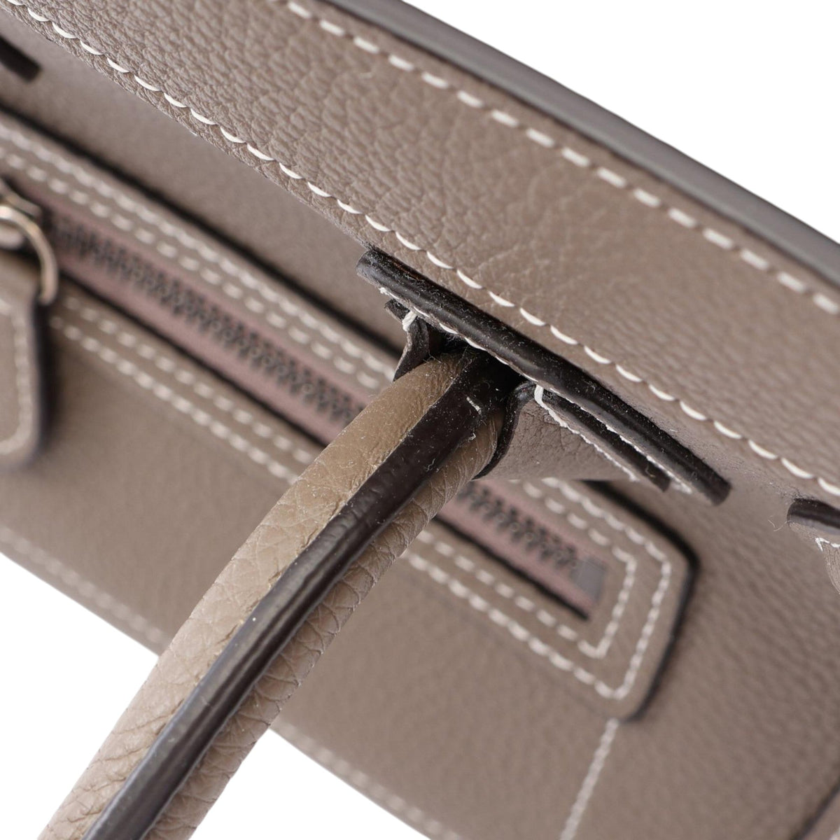 Celine Nano Leather Luggage Tote
