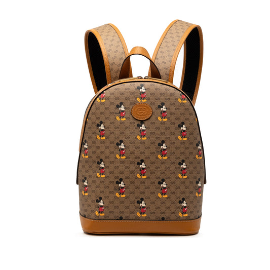 Gucci Disney Small Micro GG Supreme Mickey Mouse Dome Backpack