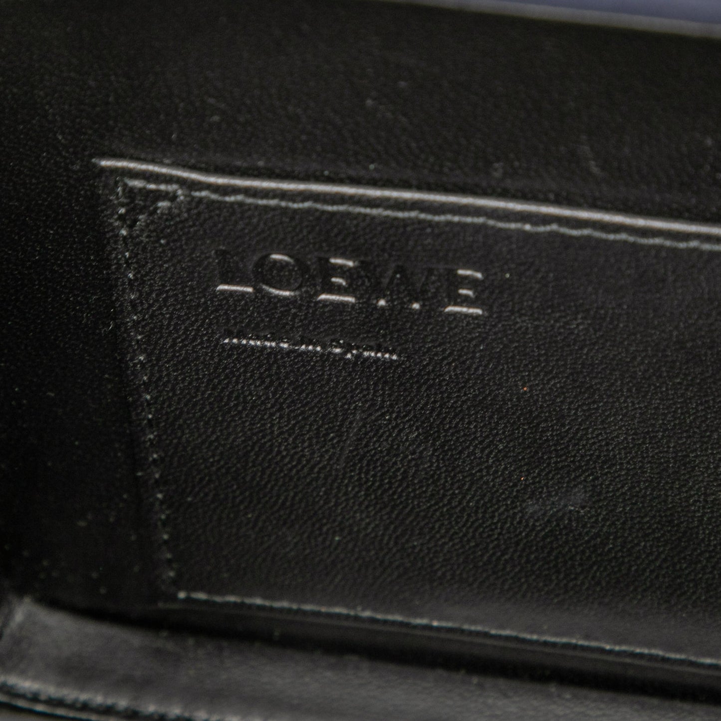 LOEWE Small Leather London Postal Top Handle Bag