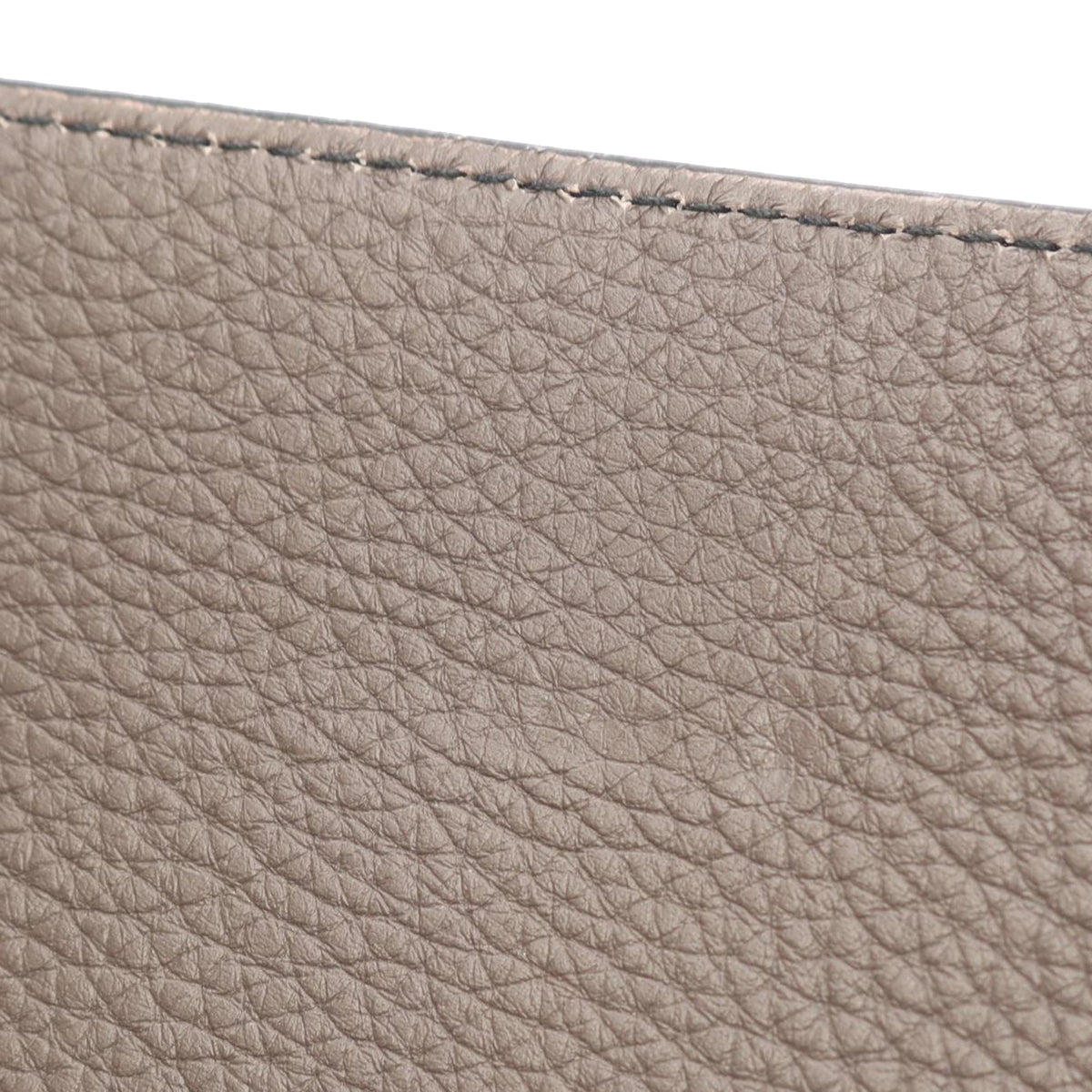 Bottega Veneta Leather Briefcase — Gray