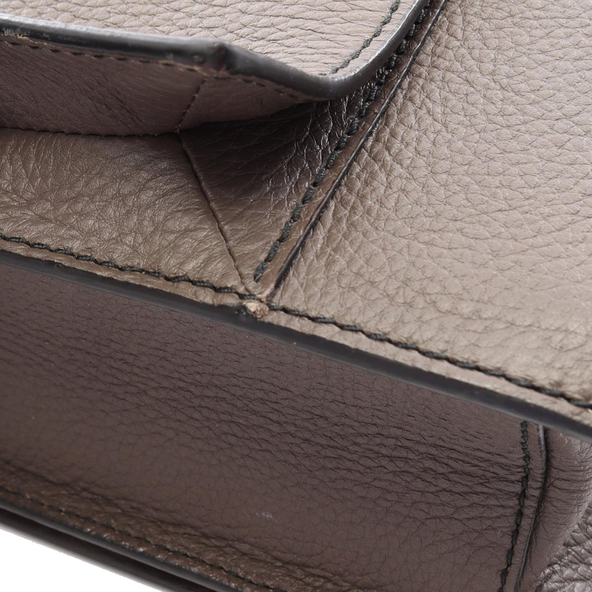 Bottega Veneta Leather Briefcase — Gray