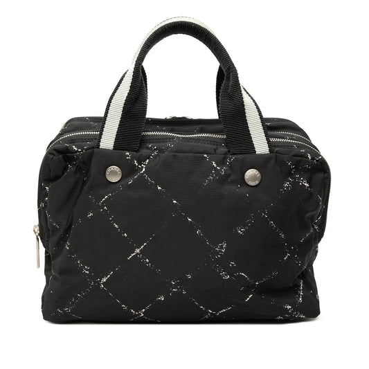 Chanel Old Travel Line Nylon Handbag