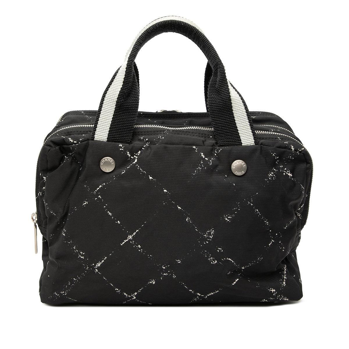Chanel Old Travel Line Nylon Handbag