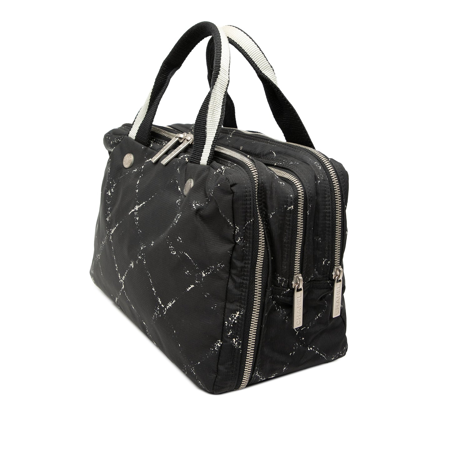 Chanel Old Travel Line Nylon Handbag