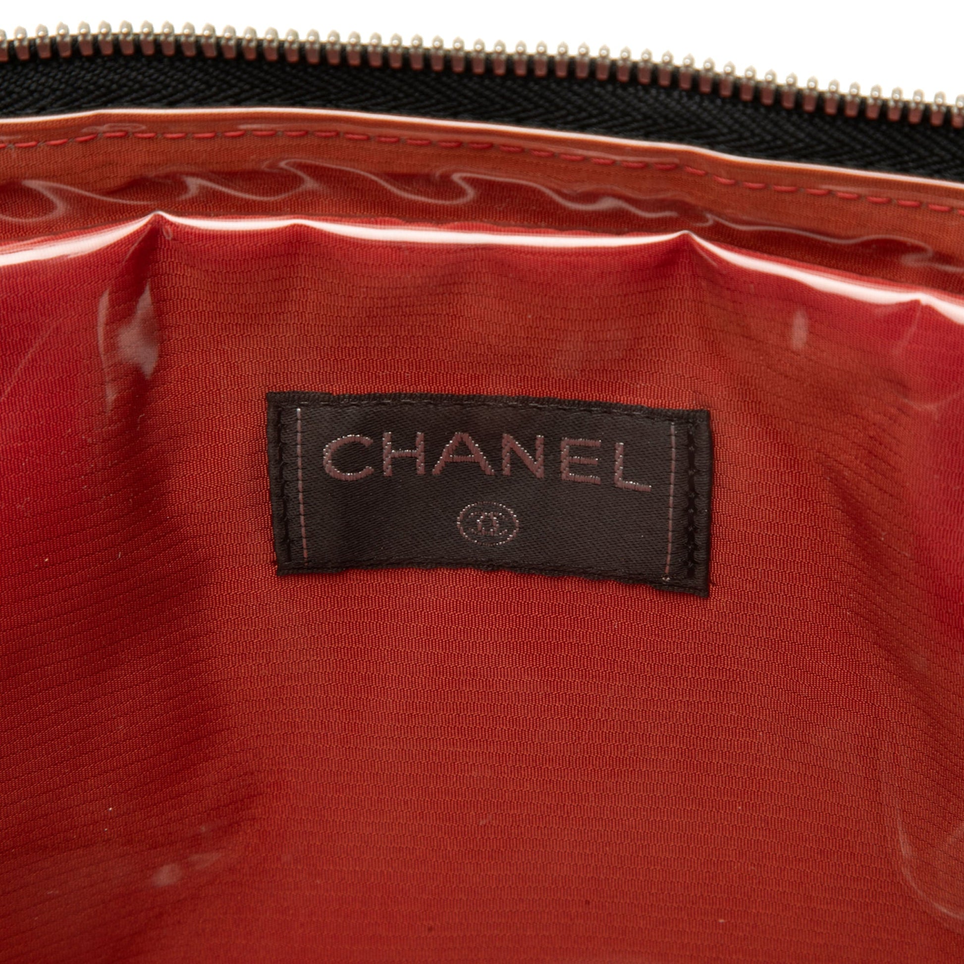 Chanel Old Travel Line Nylon Handbag