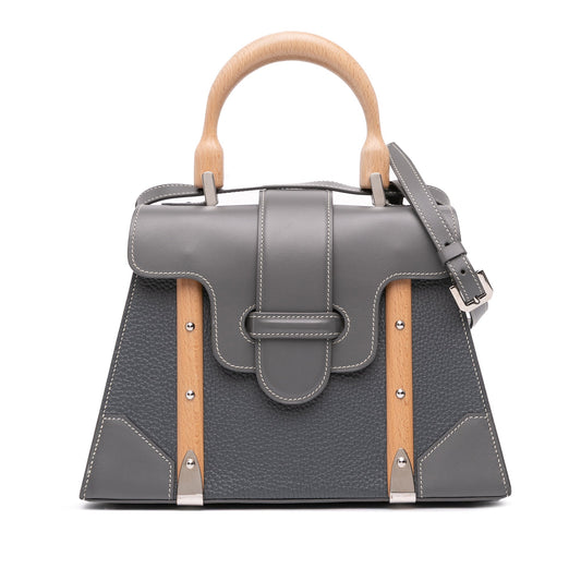 Goyard Leather Saigon Structured MM