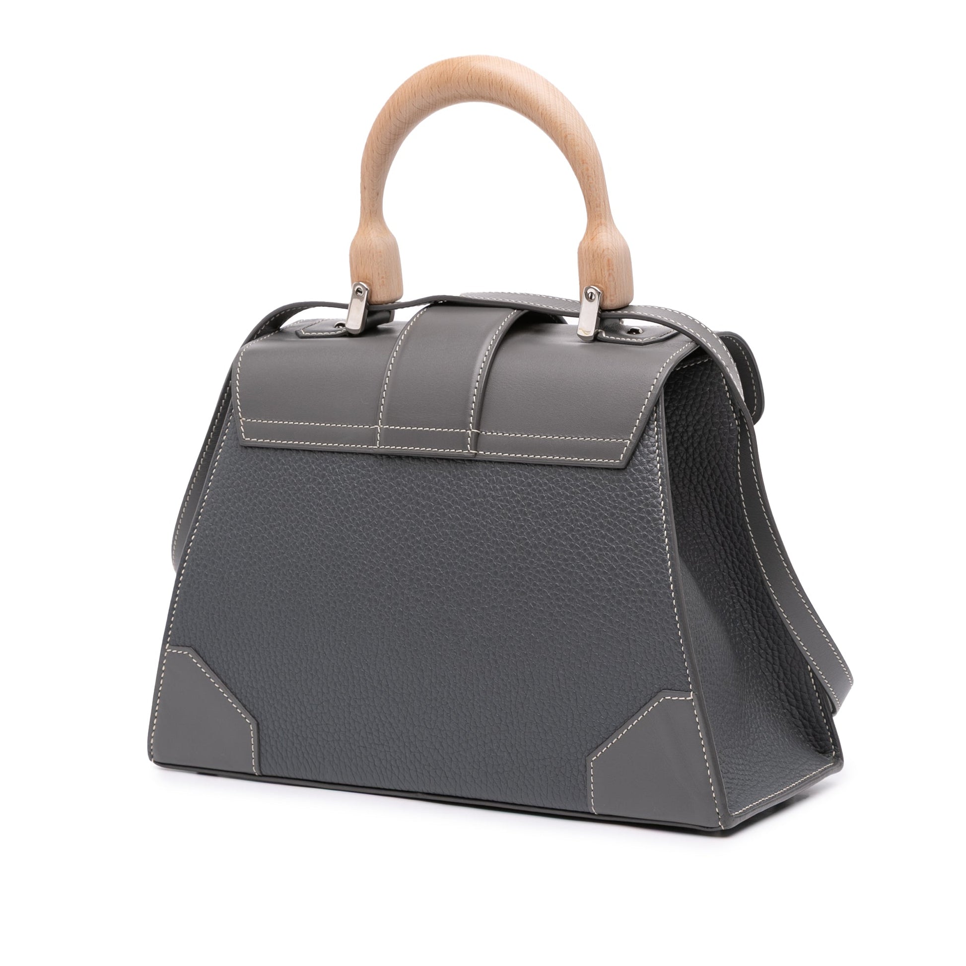 Goyard Leather Saigon Structured MM