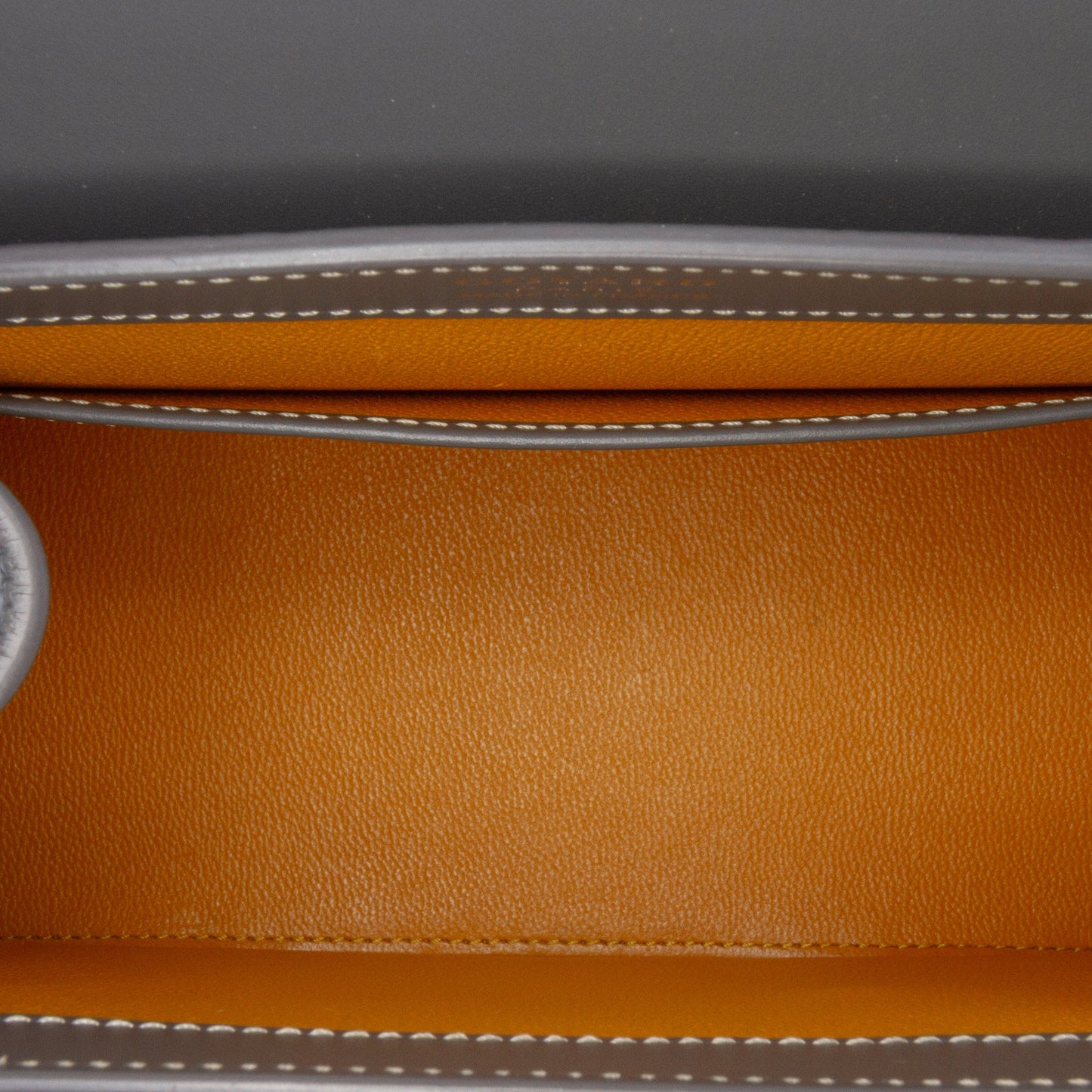 Goyard Leather Saigon Structured MM