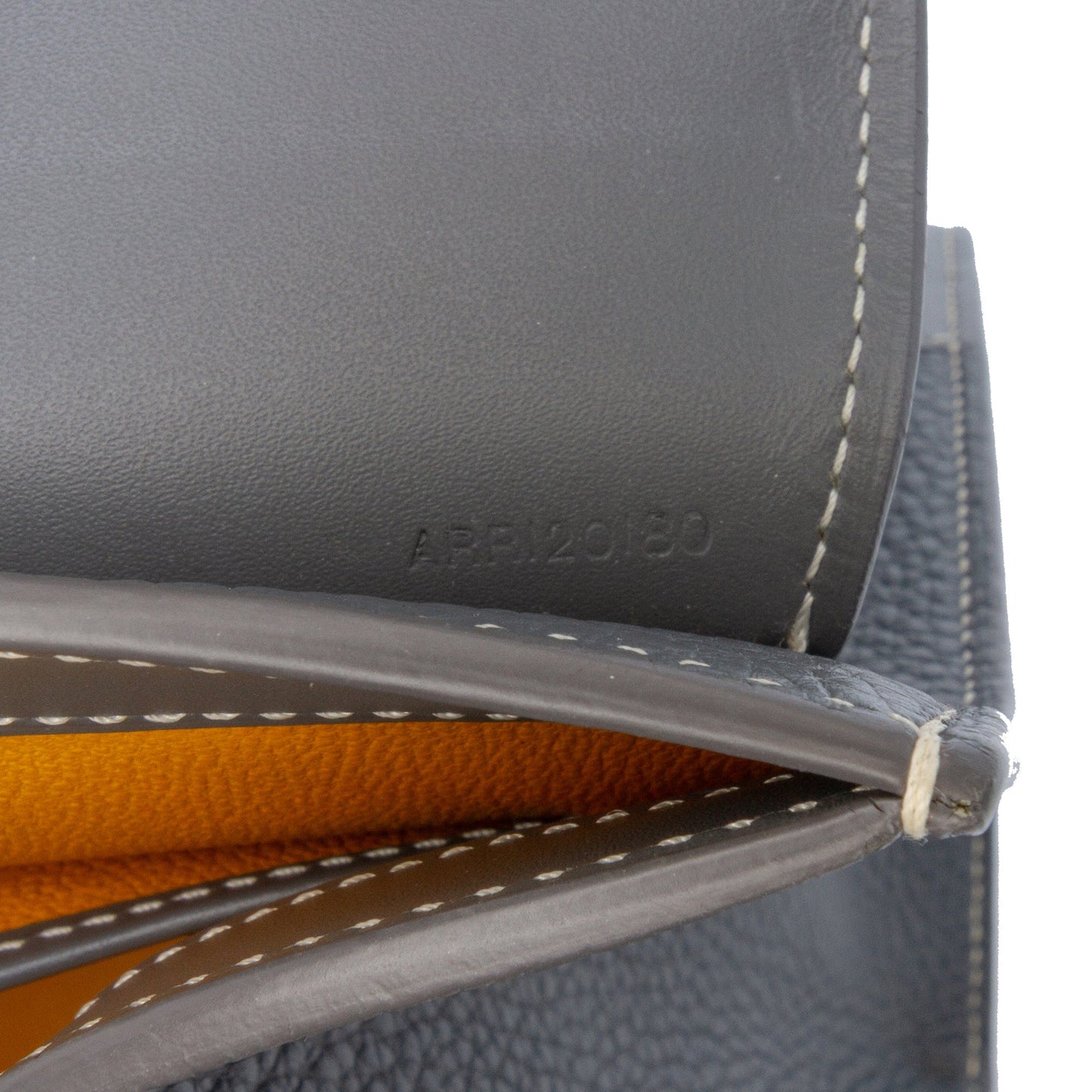 Goyard Leather Saigon Structured MM