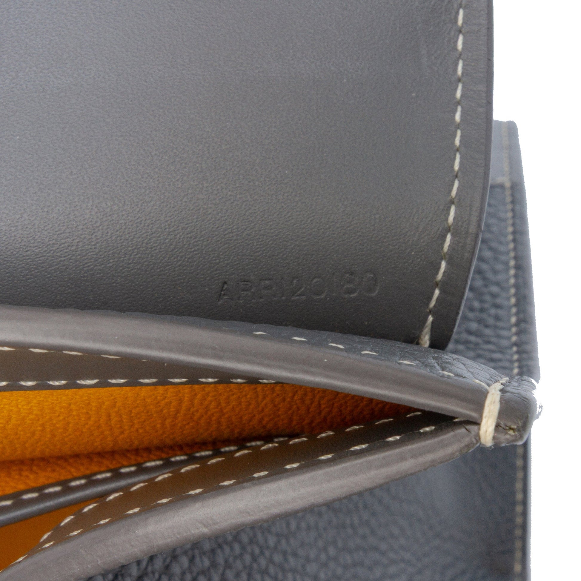 Goyard Leather Saigon Structured MM