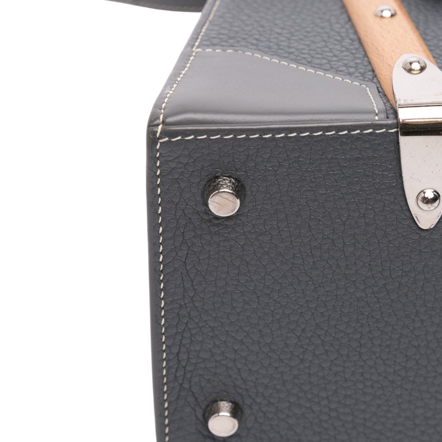 Goyard Leather Saigon Structured MM