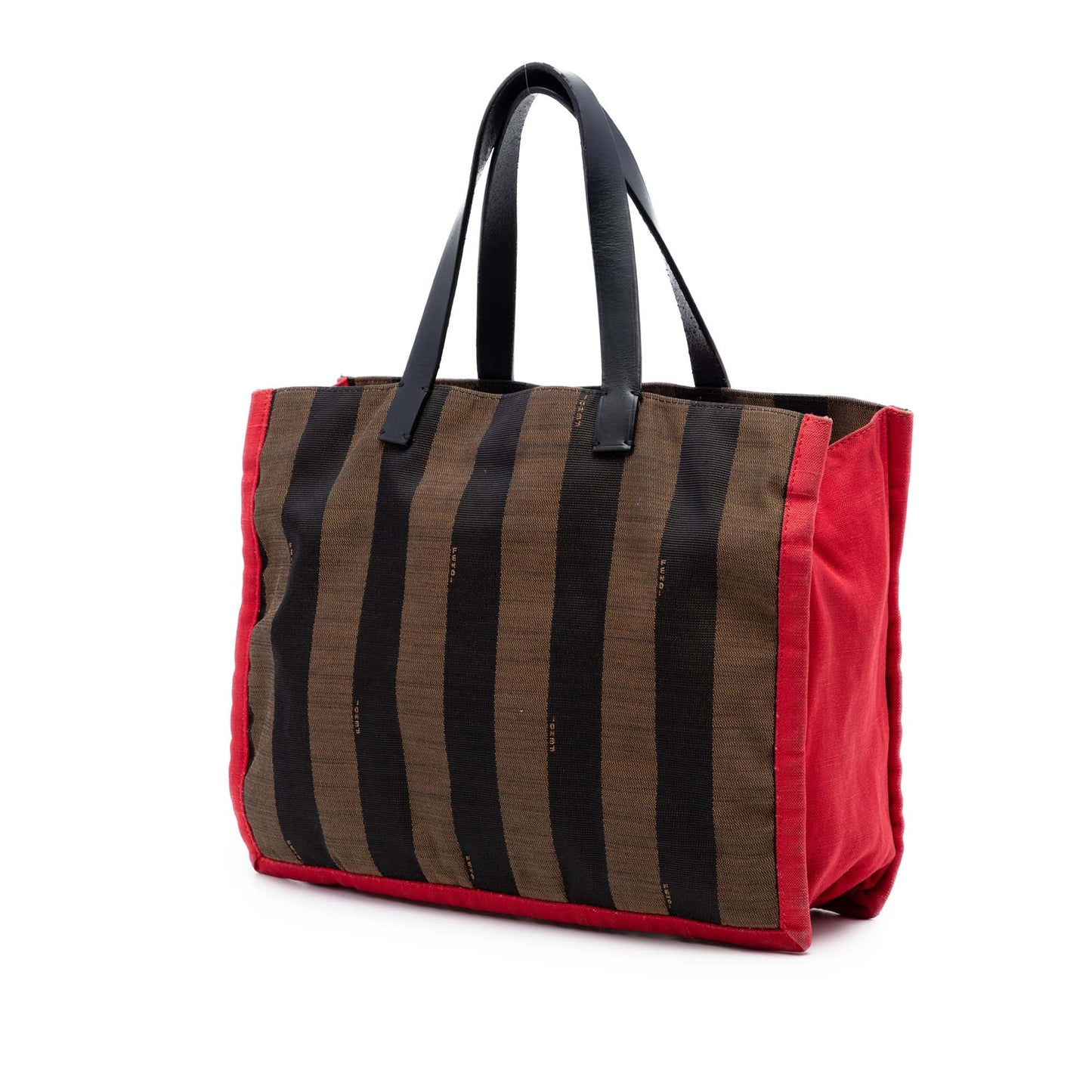 Fendi Pequin Canvas Simply Shopping Tote