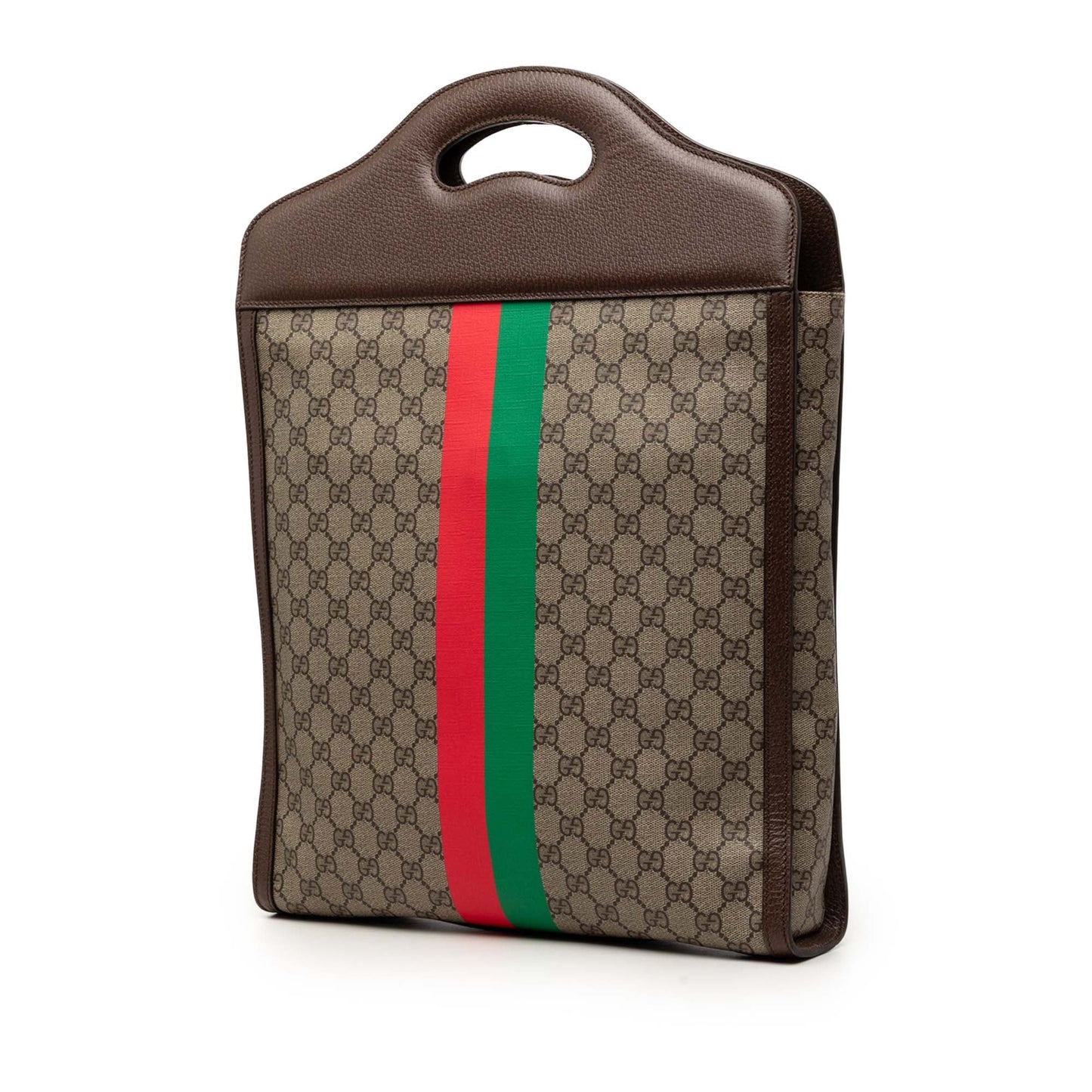 Gucci GG Supreme Web Tiger Satchel
