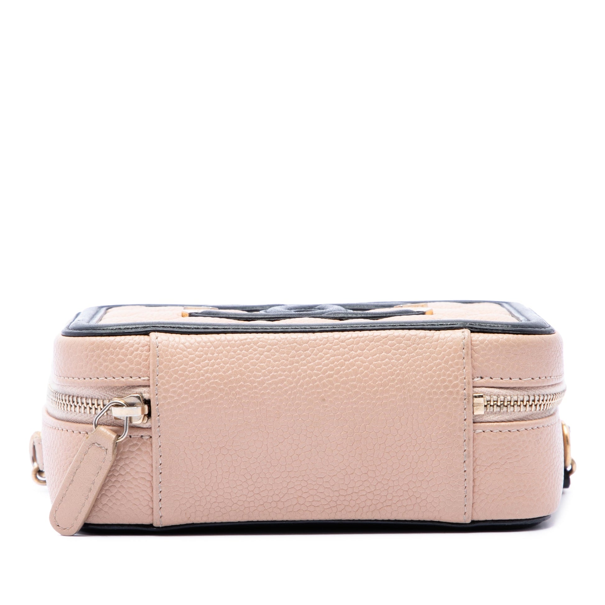 Chanel Mini Caviar CC Filigree Crossbody