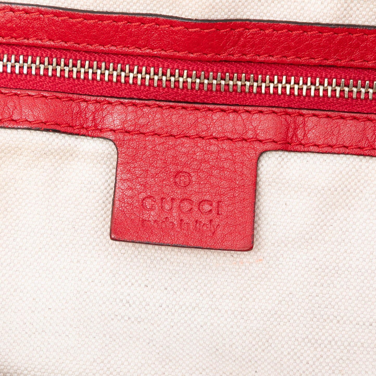 Gucci Large GG Canvas Bella Satchel