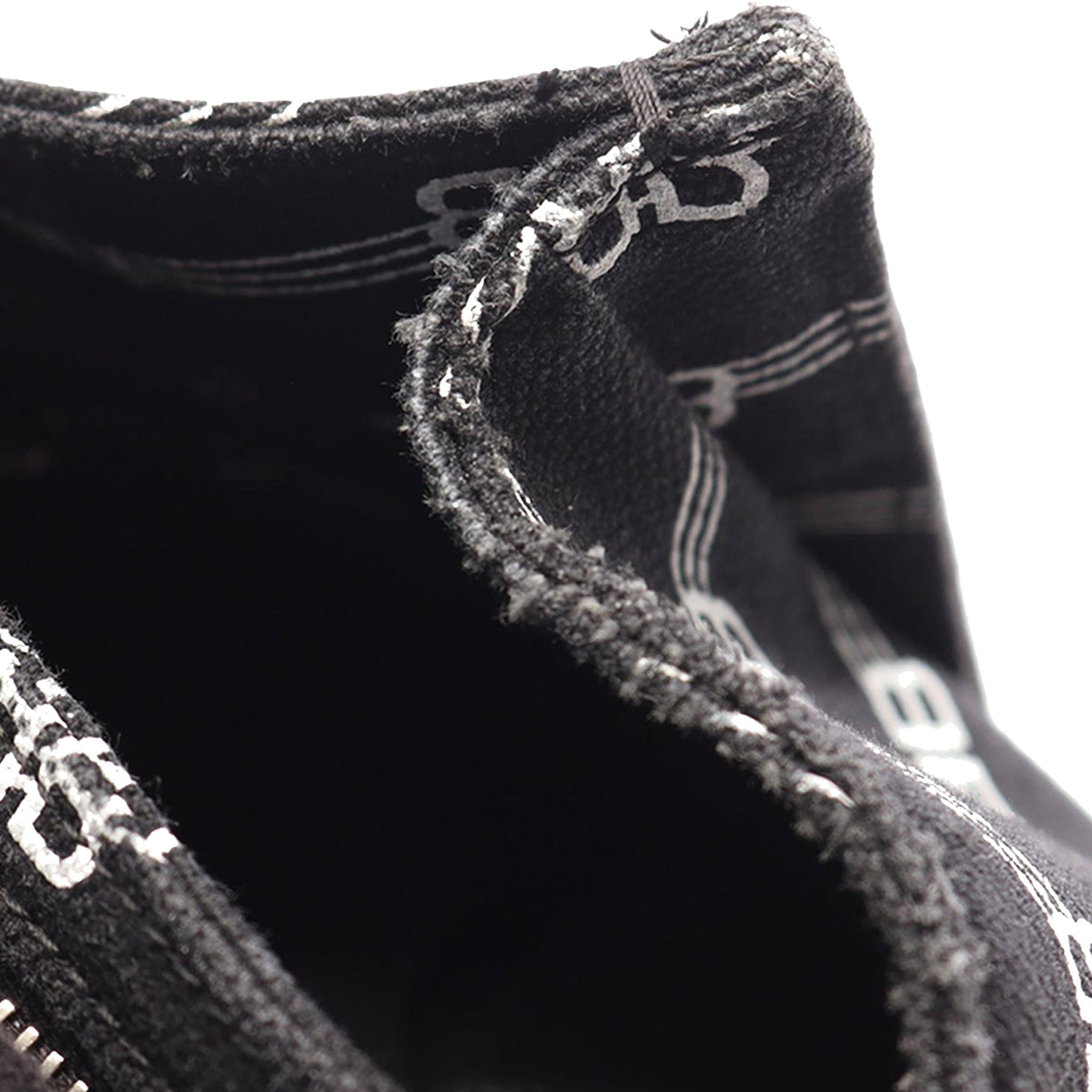 Balenciaga Large BB Monogram Canvas Trade Tote — Black