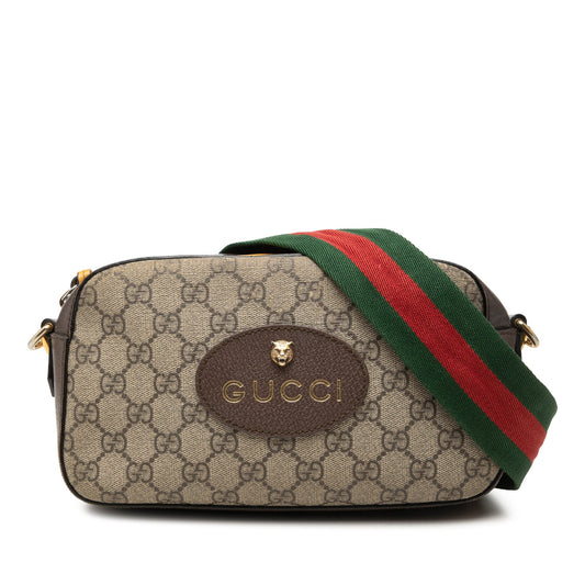 Gucci GG Supreme Web Neo Vintage Crossbody