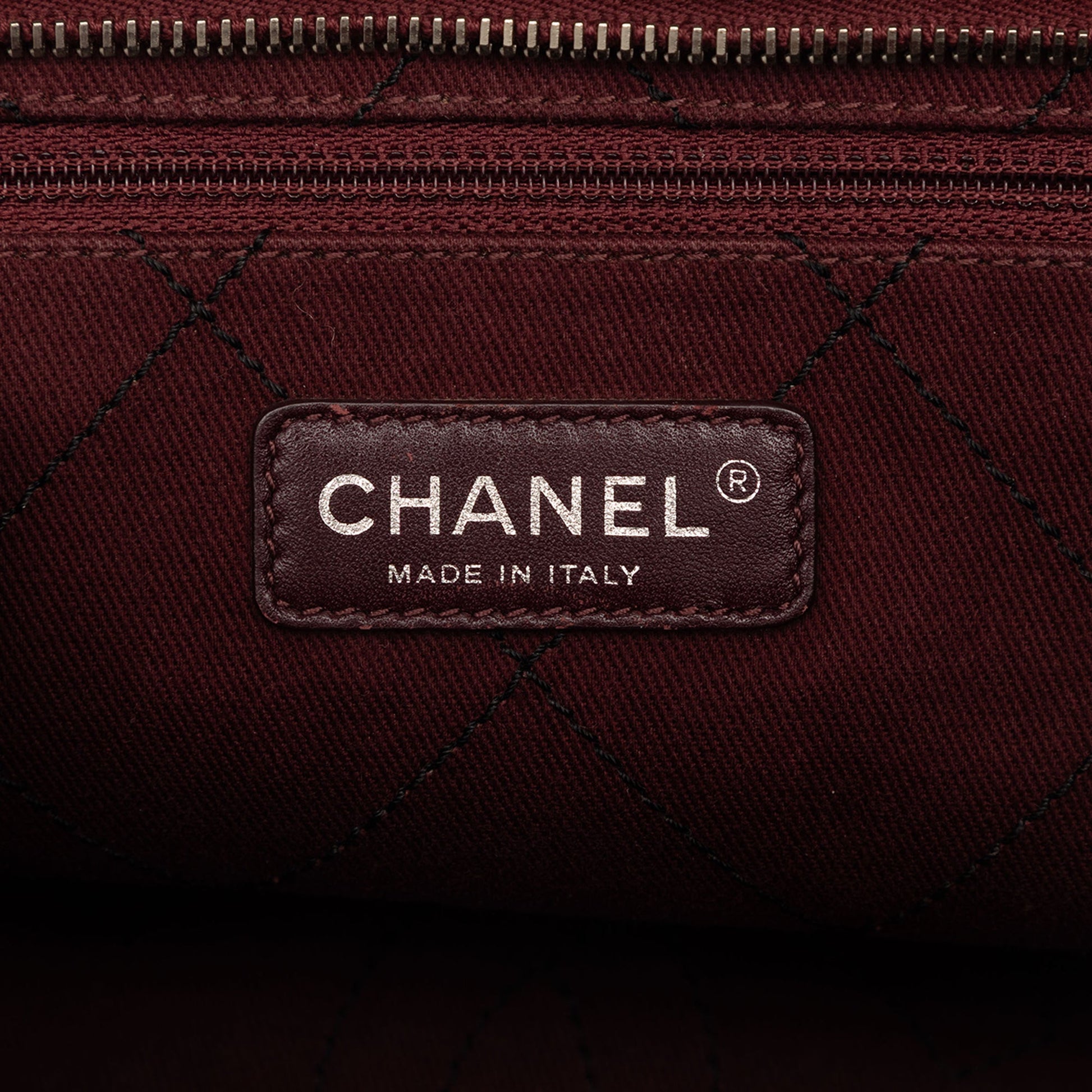 Chanel CC Caviar Wild Stitch On the Road Tote