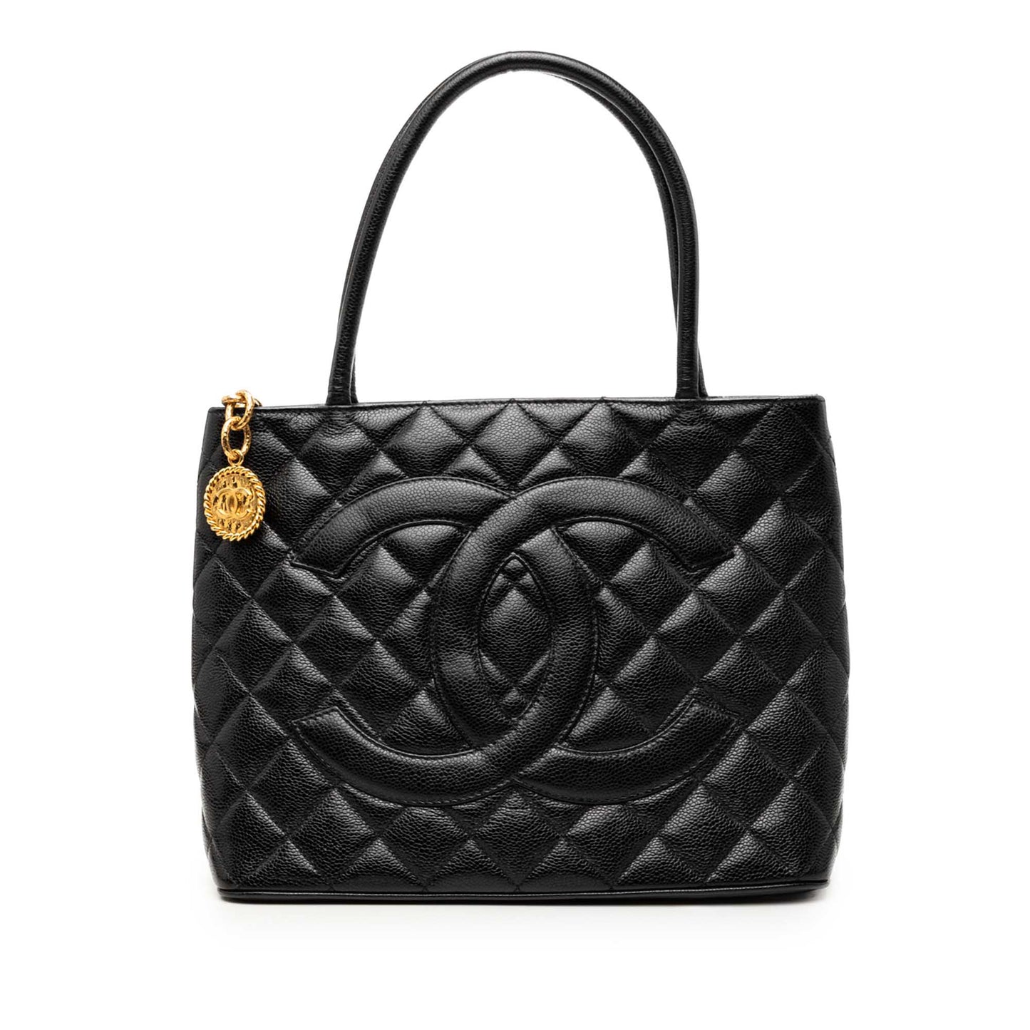 Chanel Caviar Medallion Tote