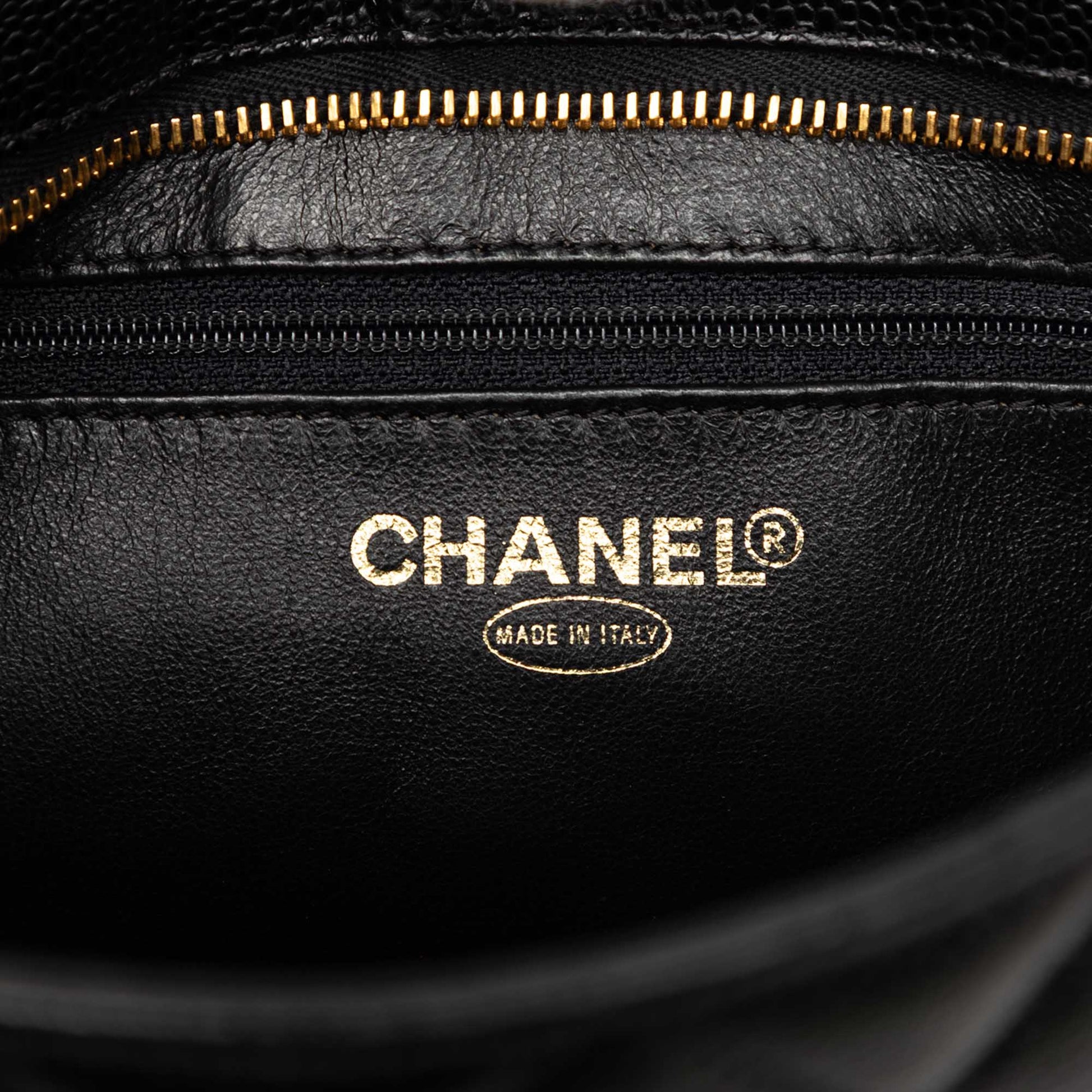 Chanel Caviar Medallion Tote