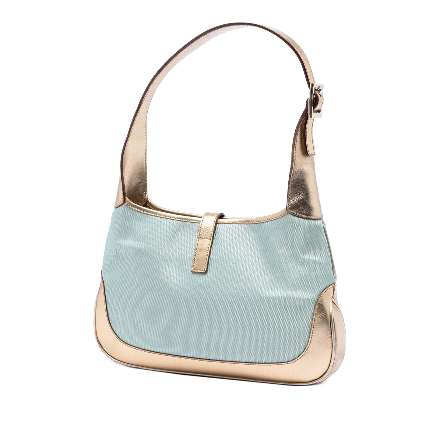 Gucci Canvas Web Jackie Shoulder Bag