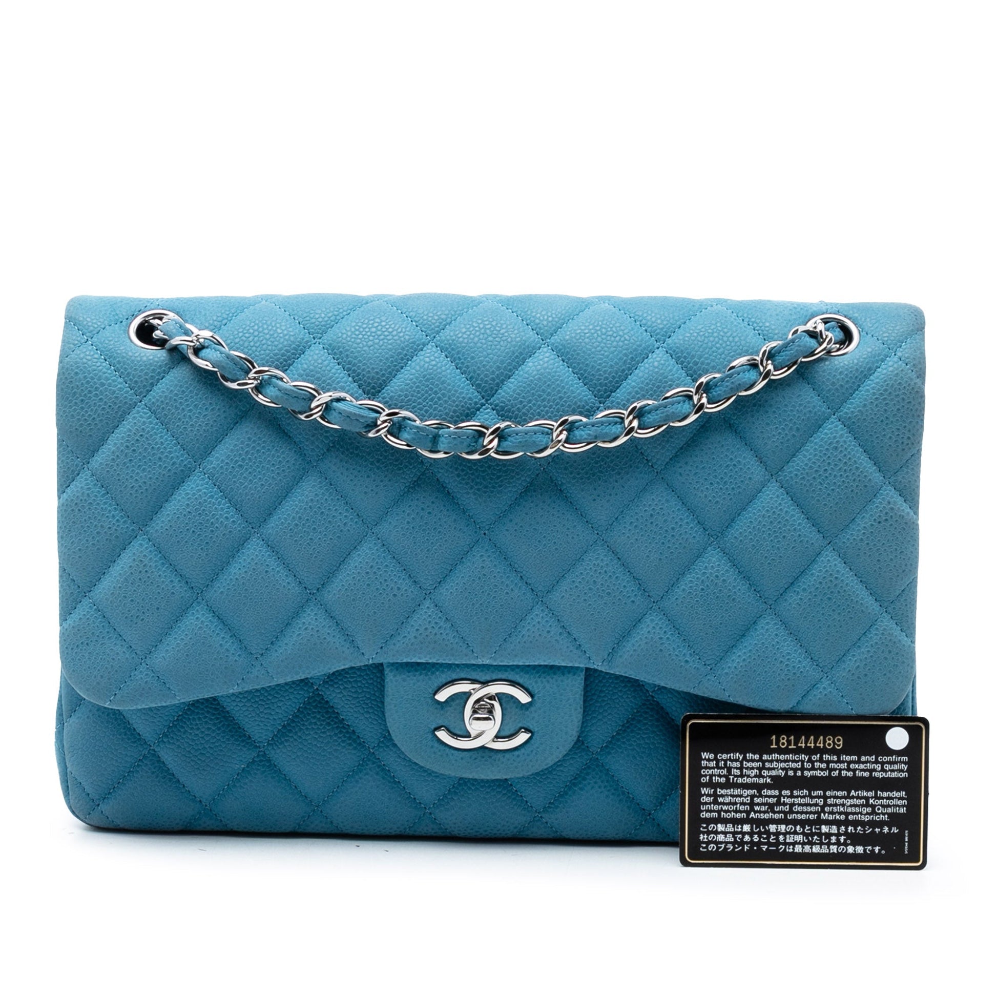 Chanel Jumbo Classic Caviar Double Flap