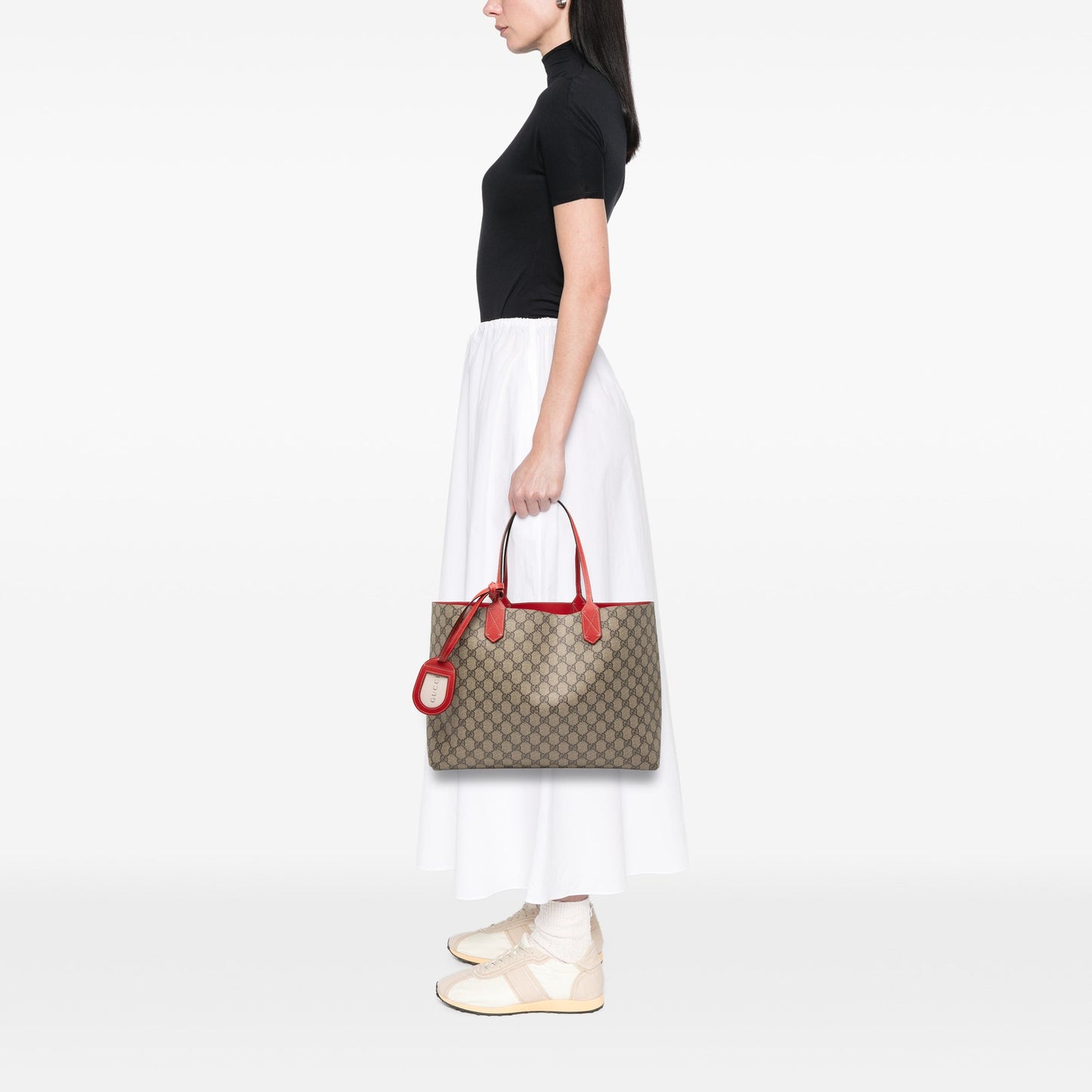 Gucci Medium GG Supreme Reversible Tote