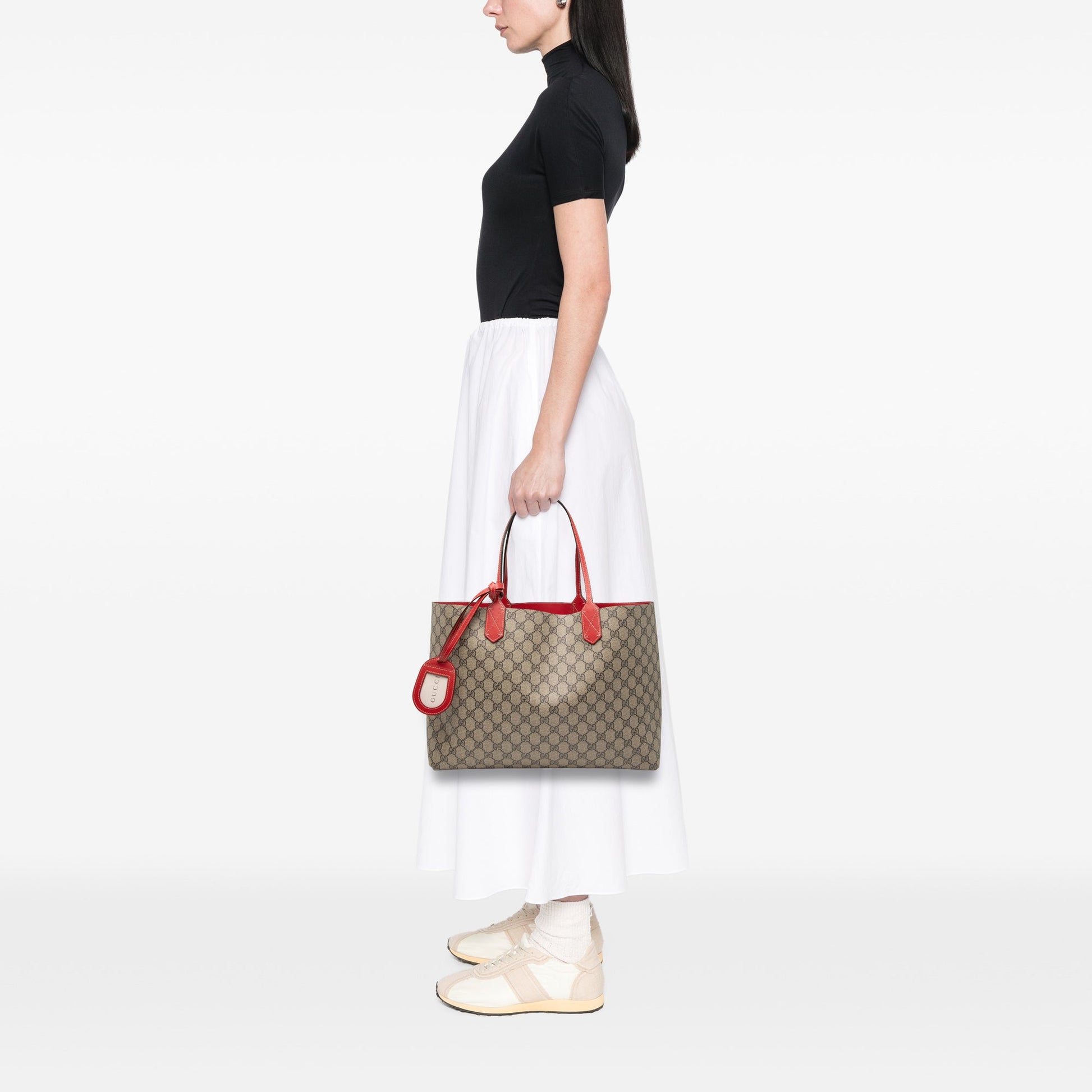 Gucci Medium GG Supreme Reversible Tote