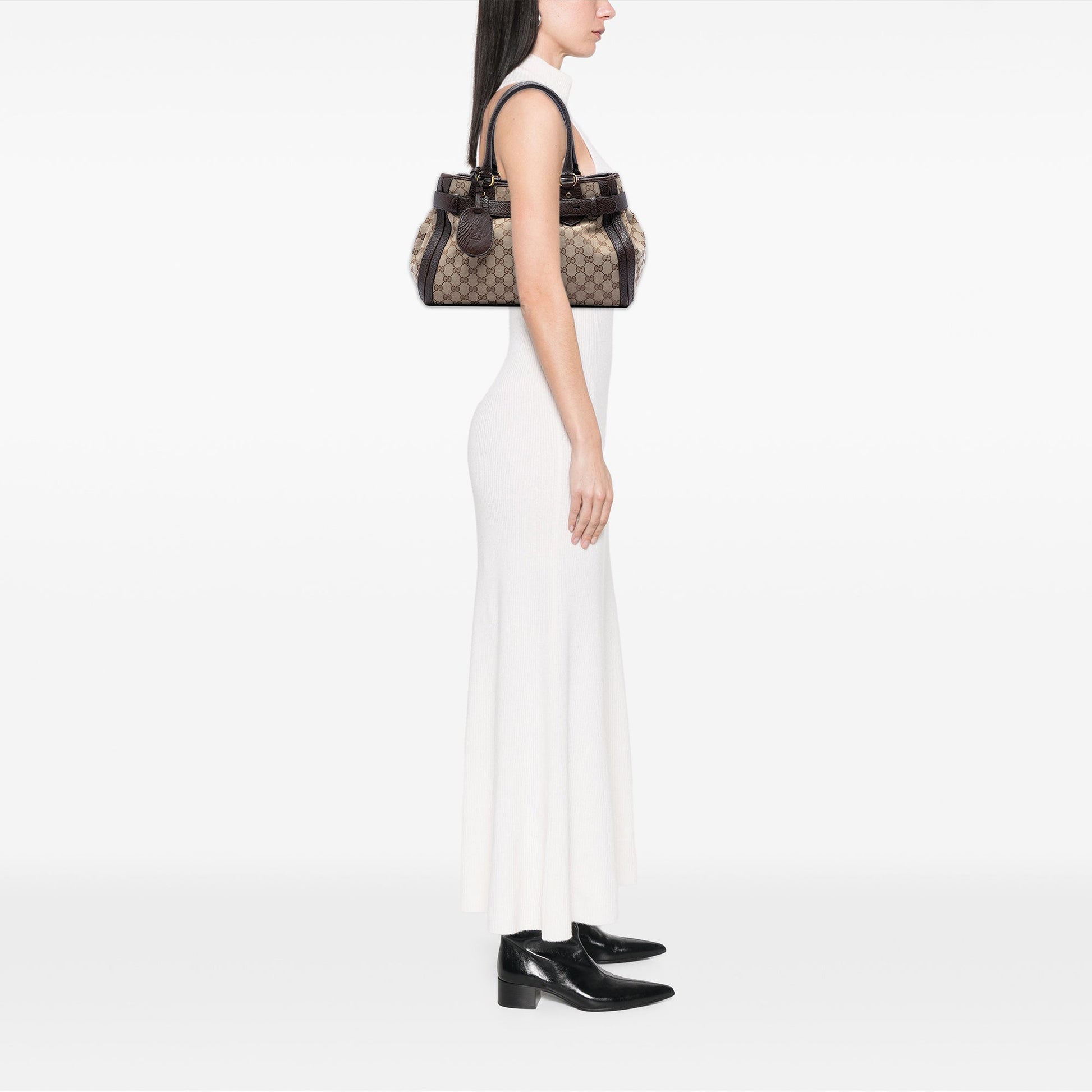 Gucci GG Canvas Running Tote