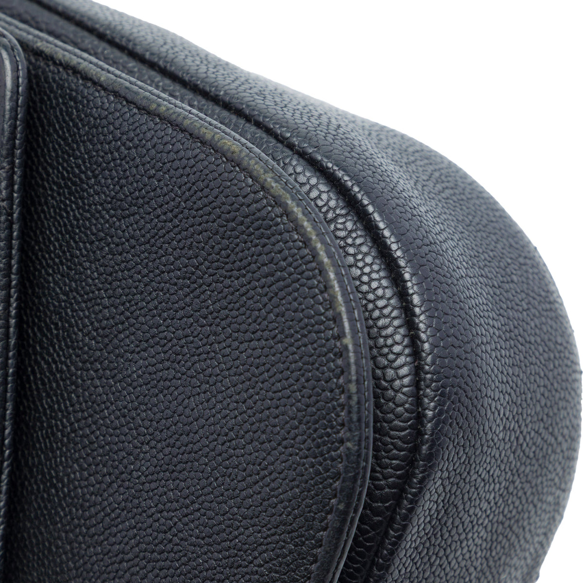 Chanel Paris Cuba Medium Quilted Caviar Thread Around Flap