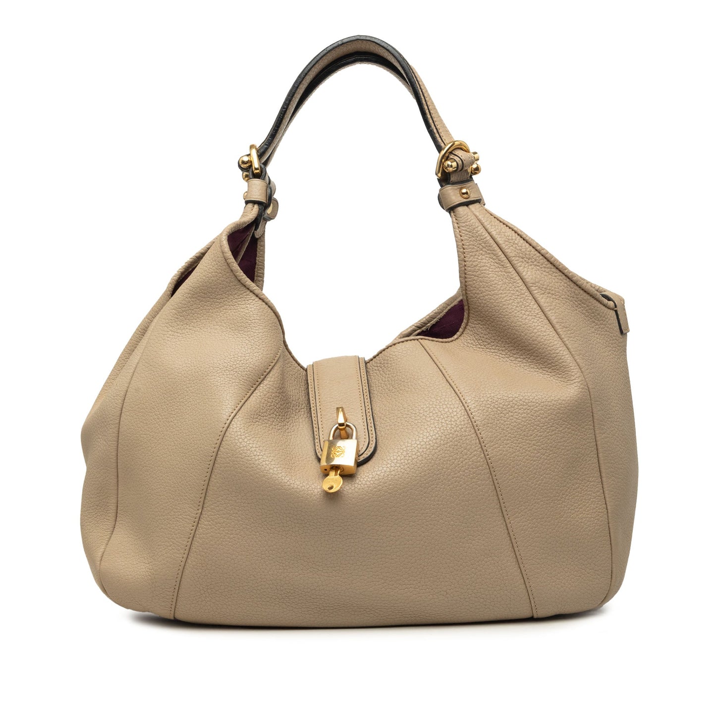 LOEWE Calfskin Calle Hobo