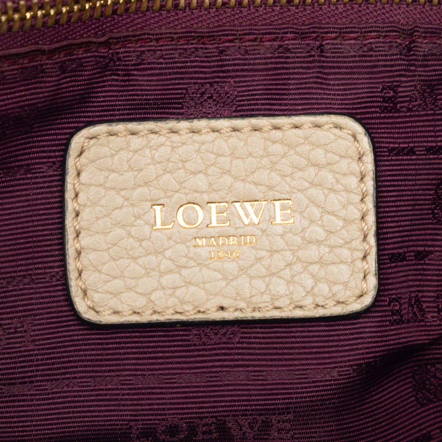 LOEWE Calfskin Calle Hobo