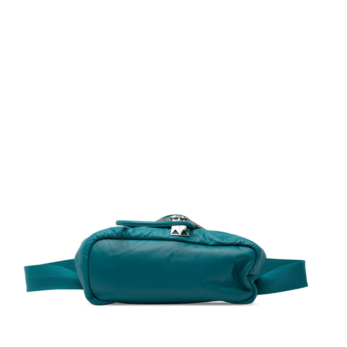 Bottega Veneta Nappa Beak Belt Bag — Blue