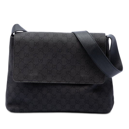 Gucci GG Denim Messenger Bag