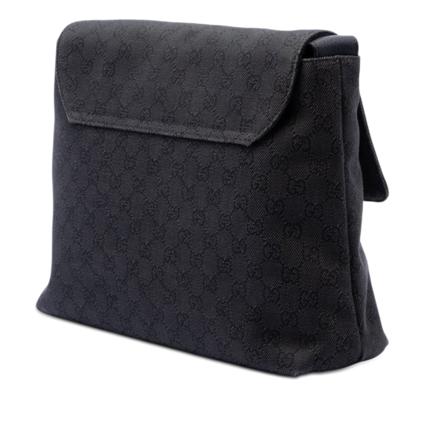 Gucci GG Denim Messenger Bag