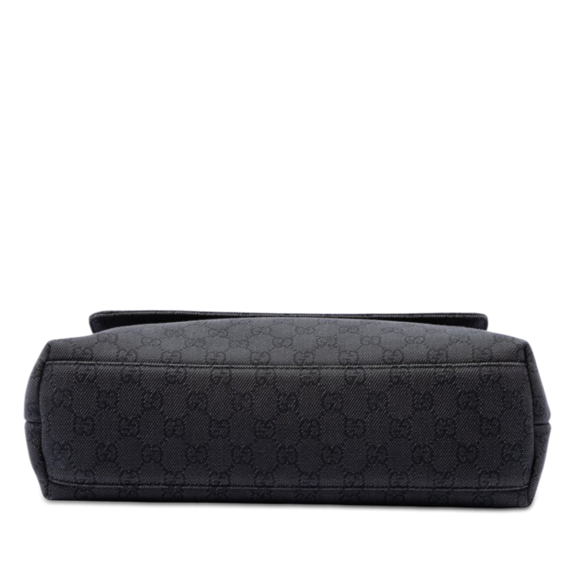 Gucci GG Denim Messenger Bag
