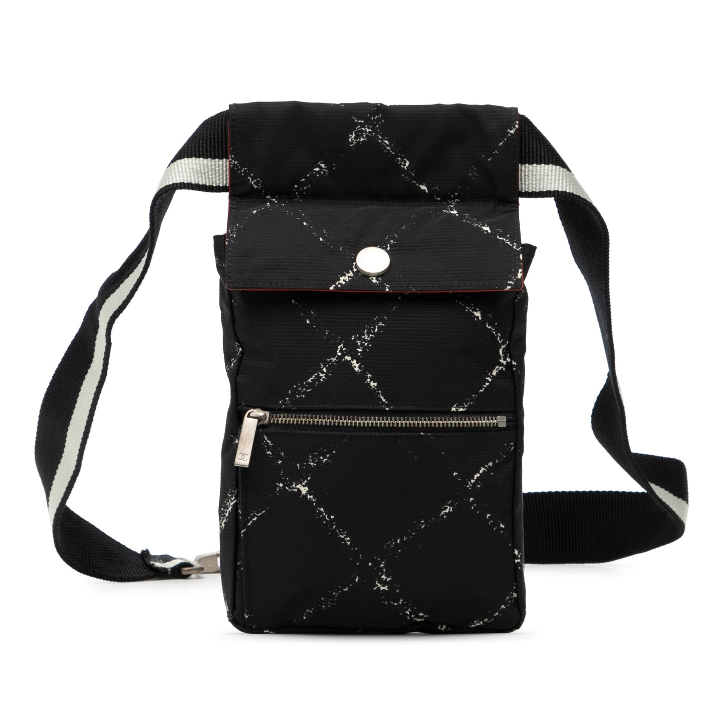 Chanel Old Travel Line Nylon Belt Bag
