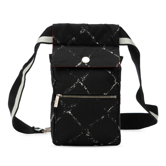 Chanel Old Travel Line Nylon Belt Bag