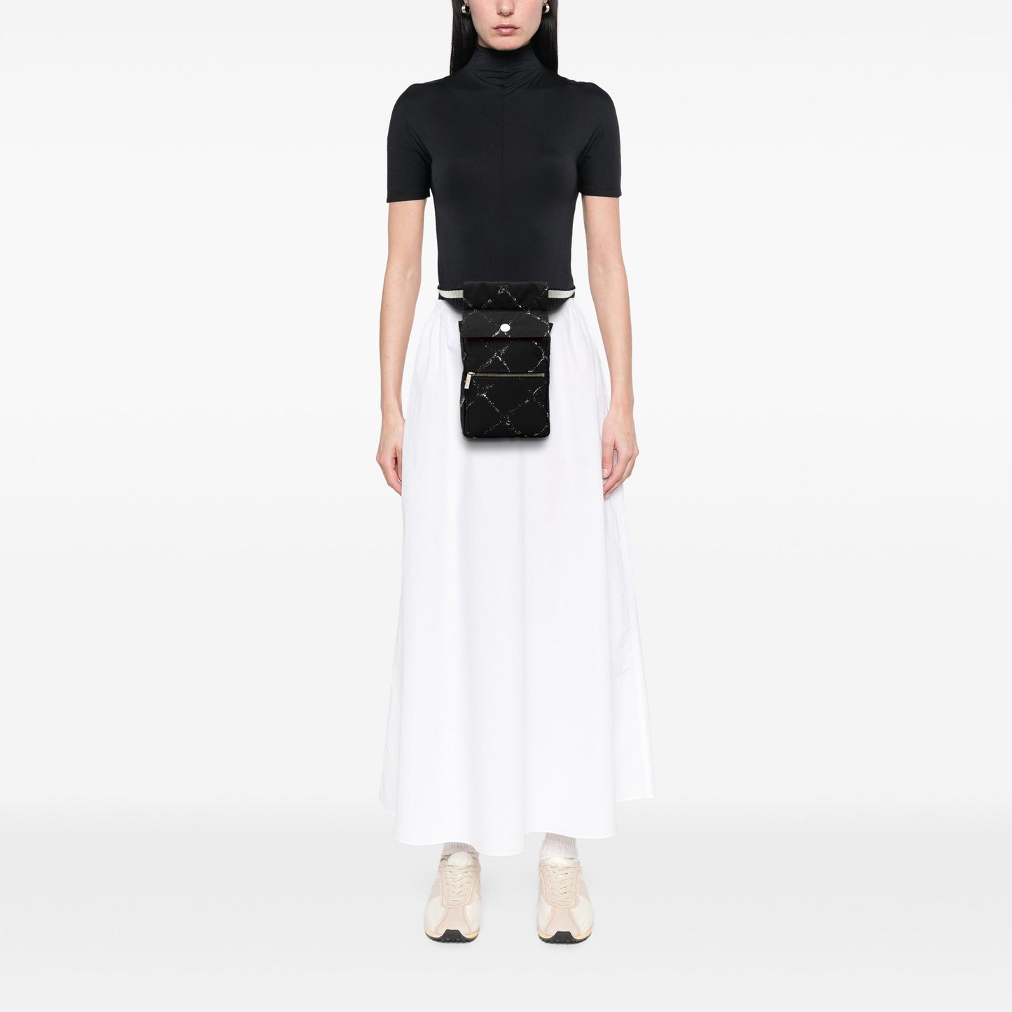 Chanel Old Travel Line Nylon Belt Bag