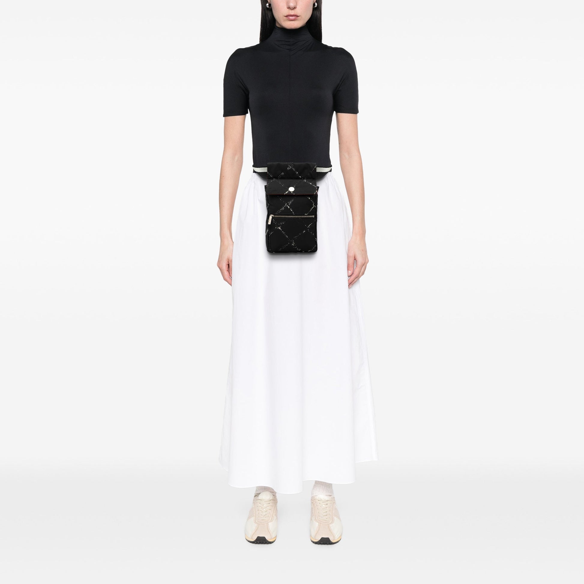 Chanel Old Travel Line Nylon Belt Bag