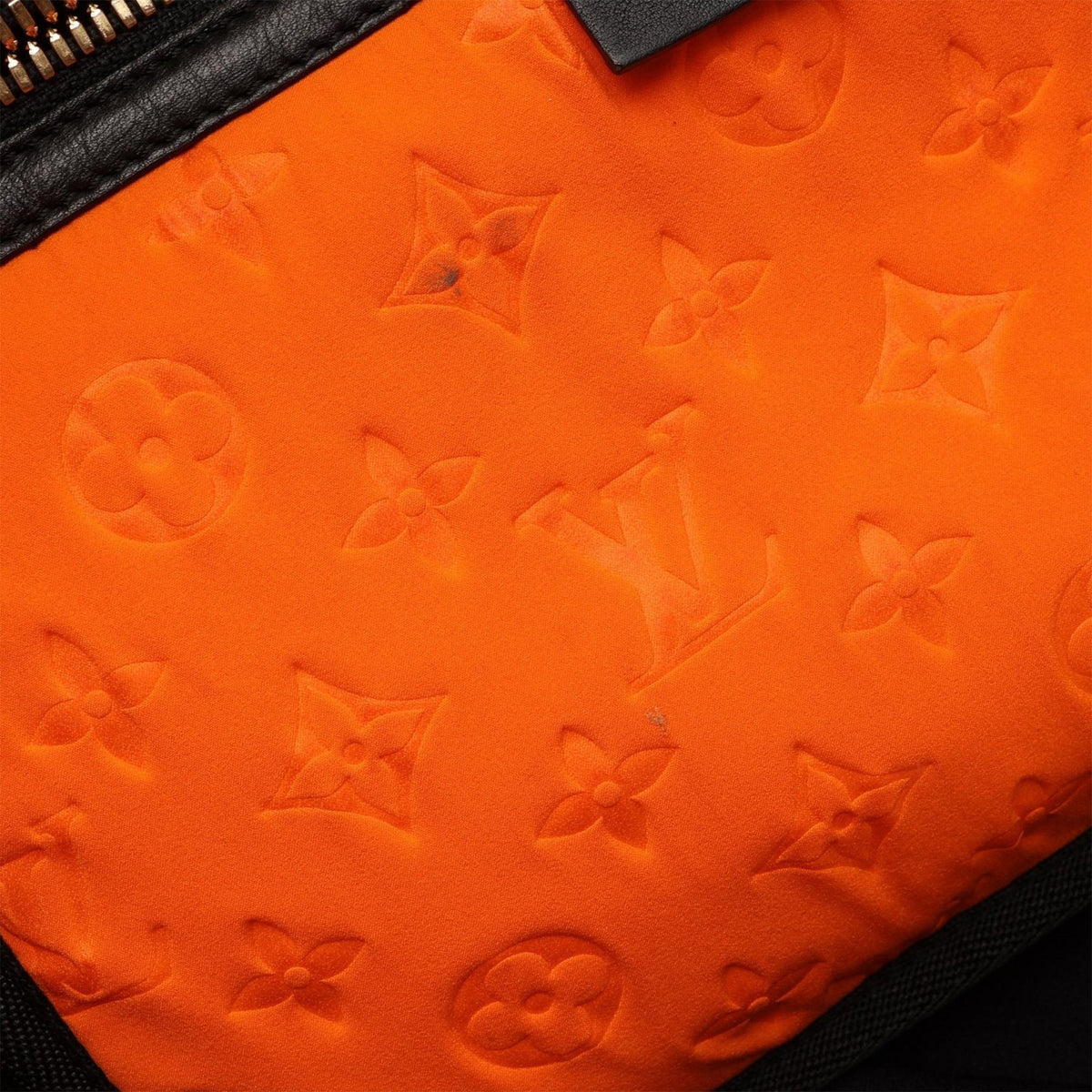 Louis Vuitton Monogram Embossed Neoprene Scuba MM — Orange