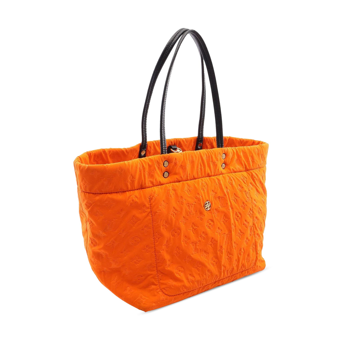 Louis Vuitton Monogram Embossed Neoprene Scuba MM — Orange