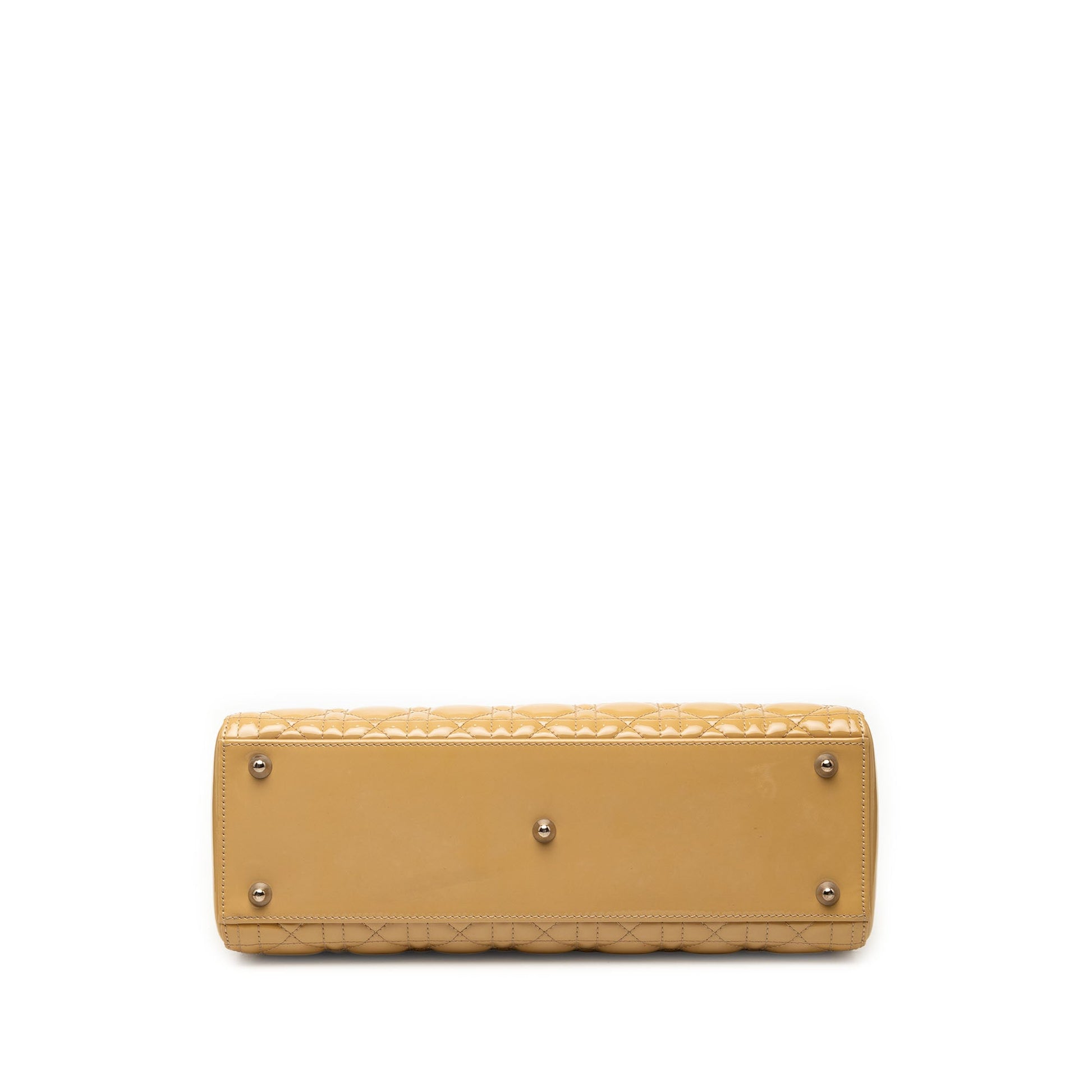 Dior Large Patent Cannage Lady Dior