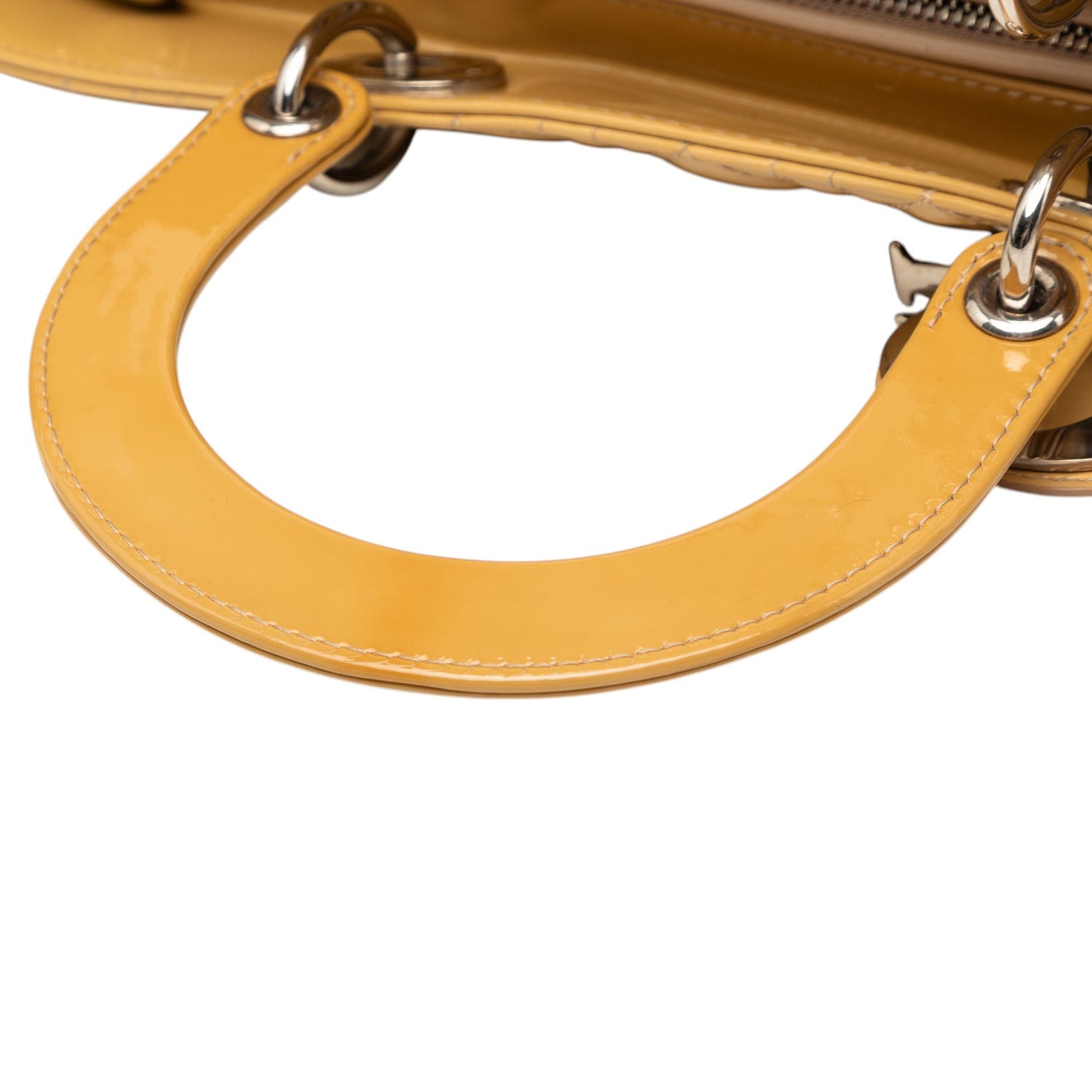 Dior Large Patent Cannage Lady Dior