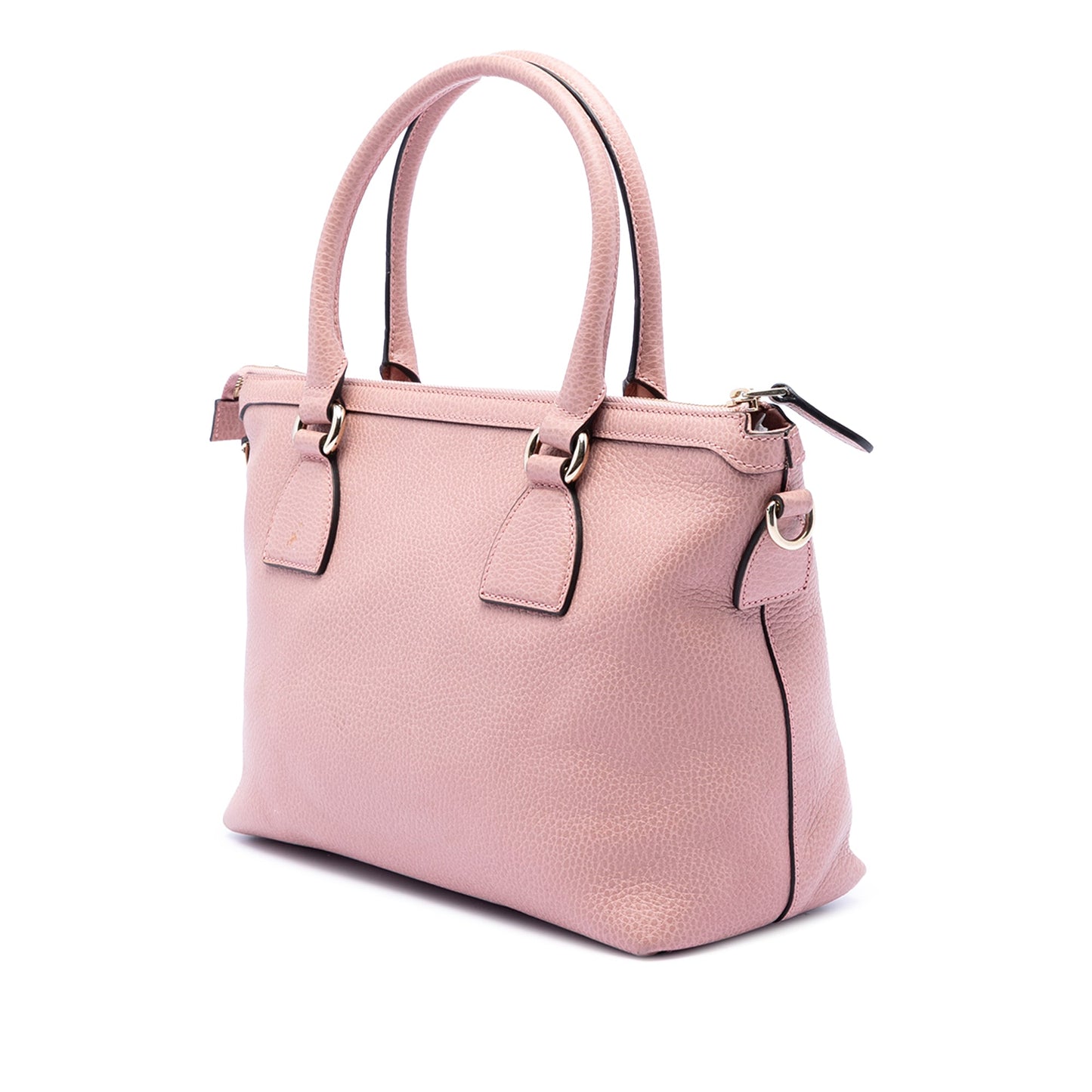 Gucci Dollar Calfskin GG Charm Satchel