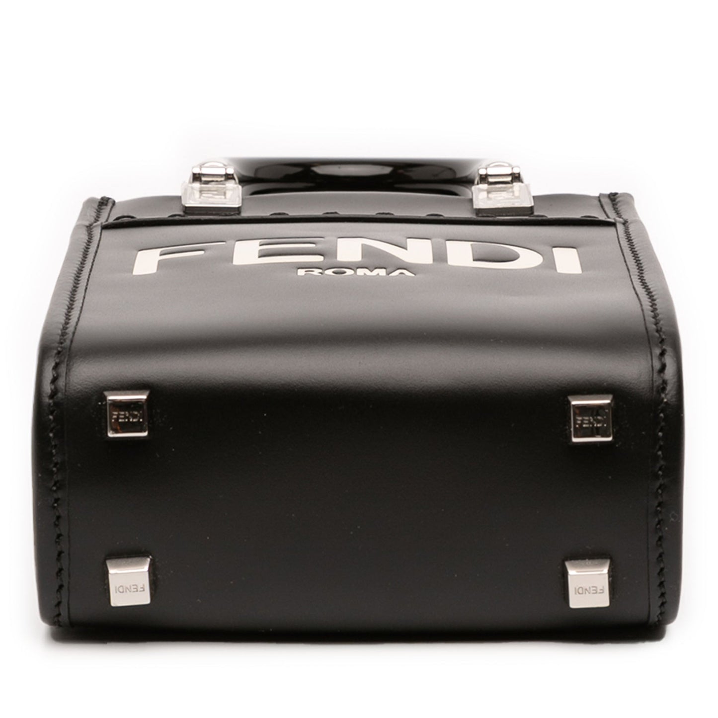 Fendi Mini Leather Sunshine Shopper Tote