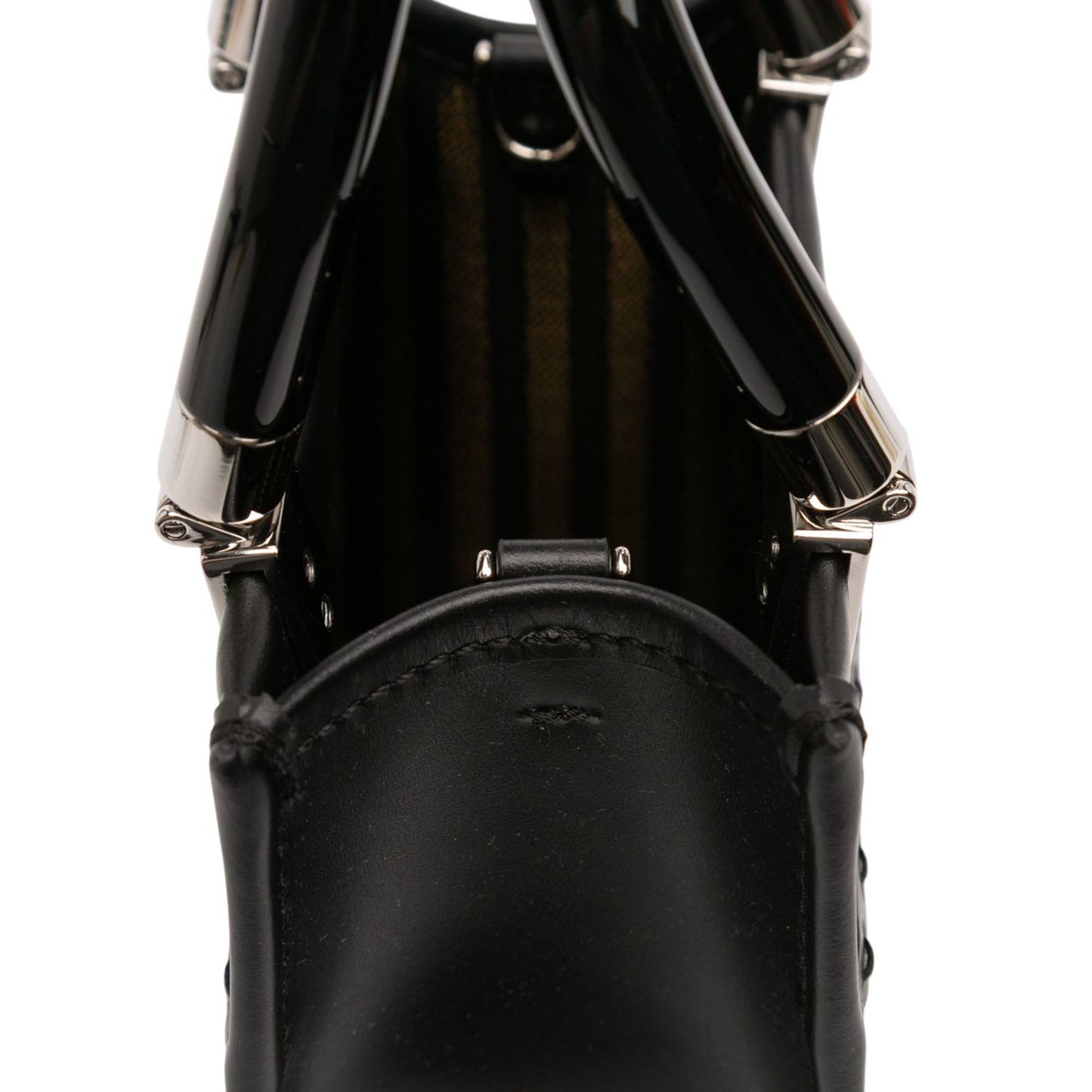 Fendi Mini Leather Sunshine Shopper Tote